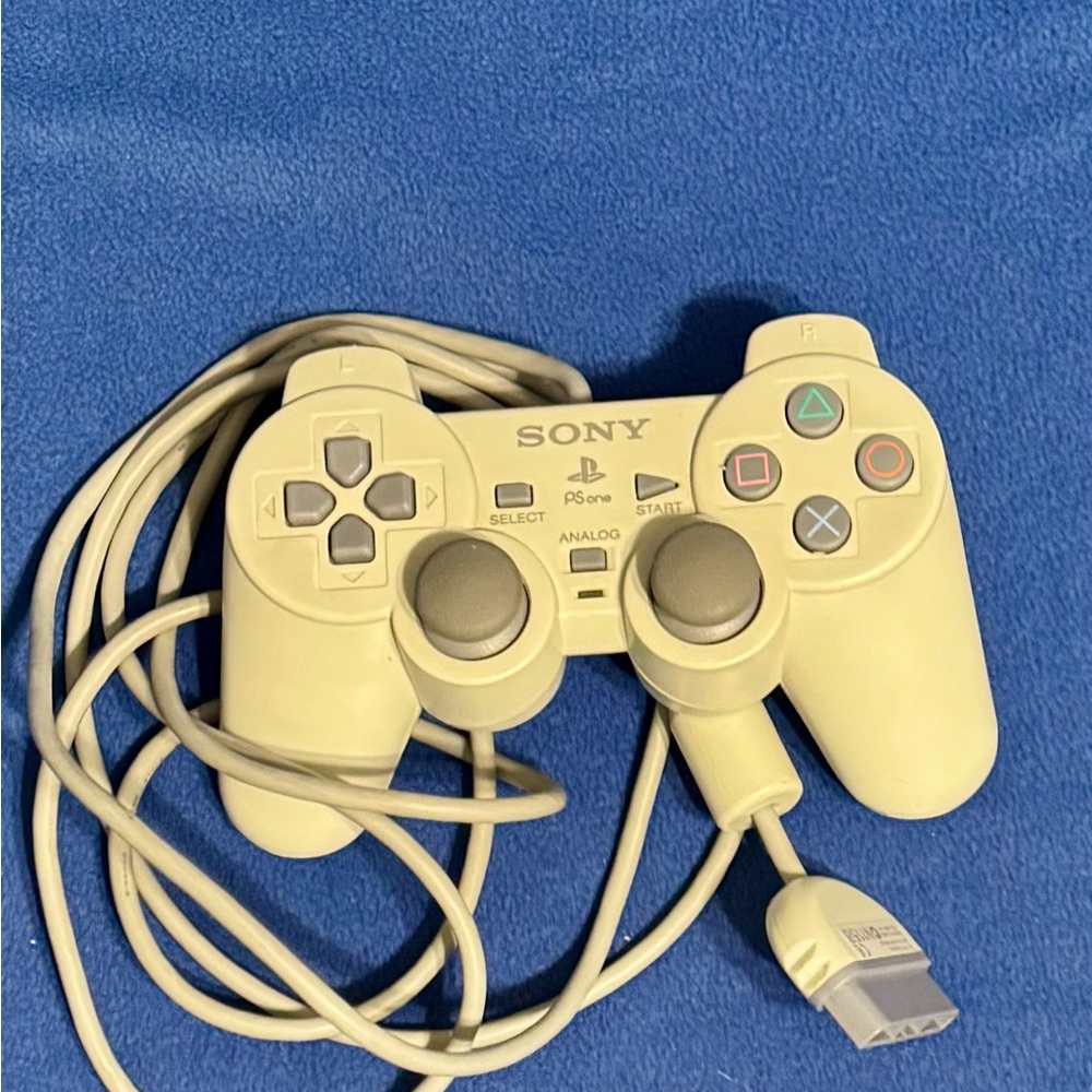 Sony Cream DualShock Controller for PlayStation